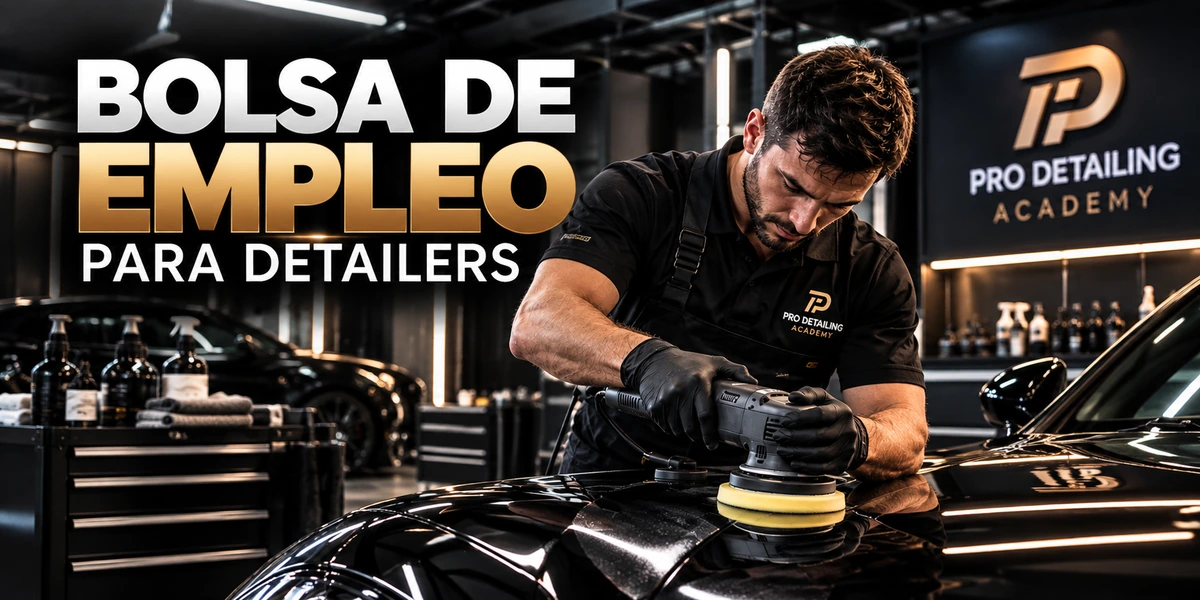 Trabajo de detailer en España: las oportunidades del detailing profesional en 2026
